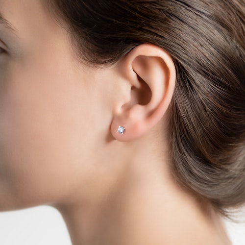 Kolczyki The Light: złote, diamenty